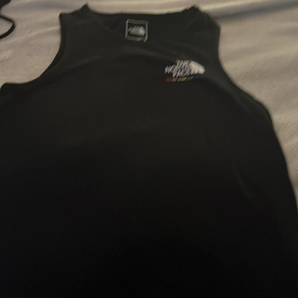 North Face sleeveless top.